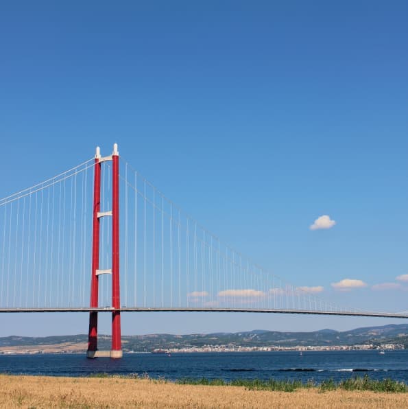 Cable-stayed bridge