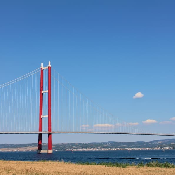 Cable-stayed bridge